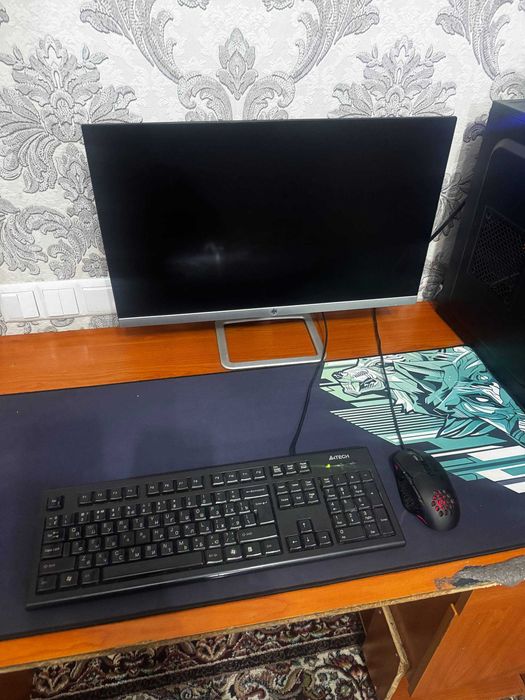 Komplekt kompyuter: i3 10100 / 16GB / GTX 750Ti / Monitor HP 24"