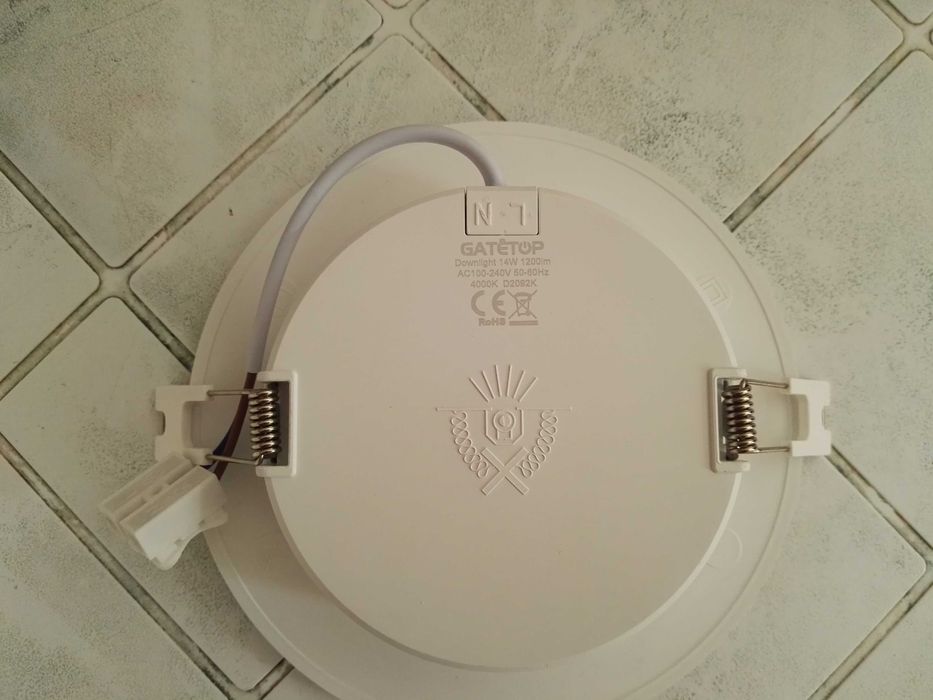 LED панели 14W 4000к, 6000к, лунички, бял лед панел, плафон