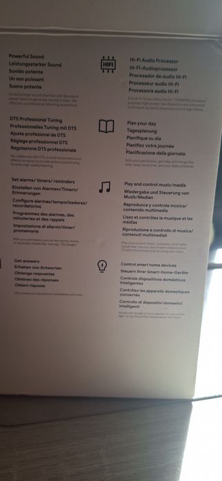 Boxă xiaomi mi smart speaker cu Google assistant