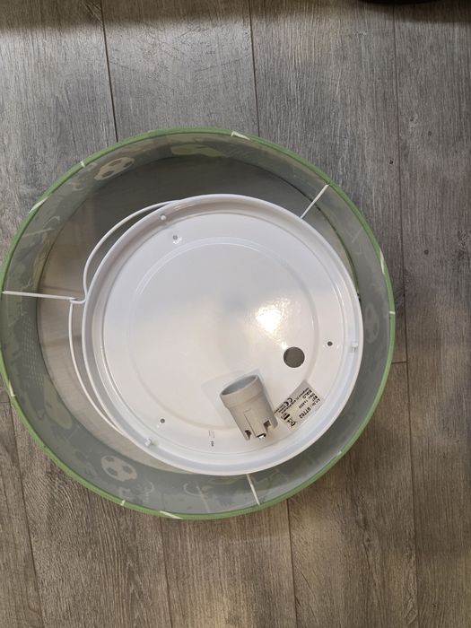 Лампа футболна зелена