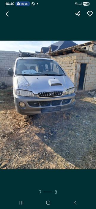 Разбор хундай старикс 2002