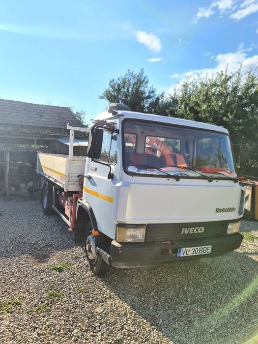Fiat IVeco 70- 10 cu macara