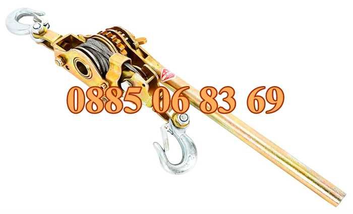 Професионална ръчна лебедка до 3 тона