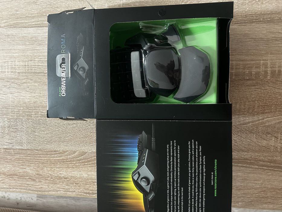 Razer Orbweaver Chroma- ca nou, folosit o singură dată-preț negociabil