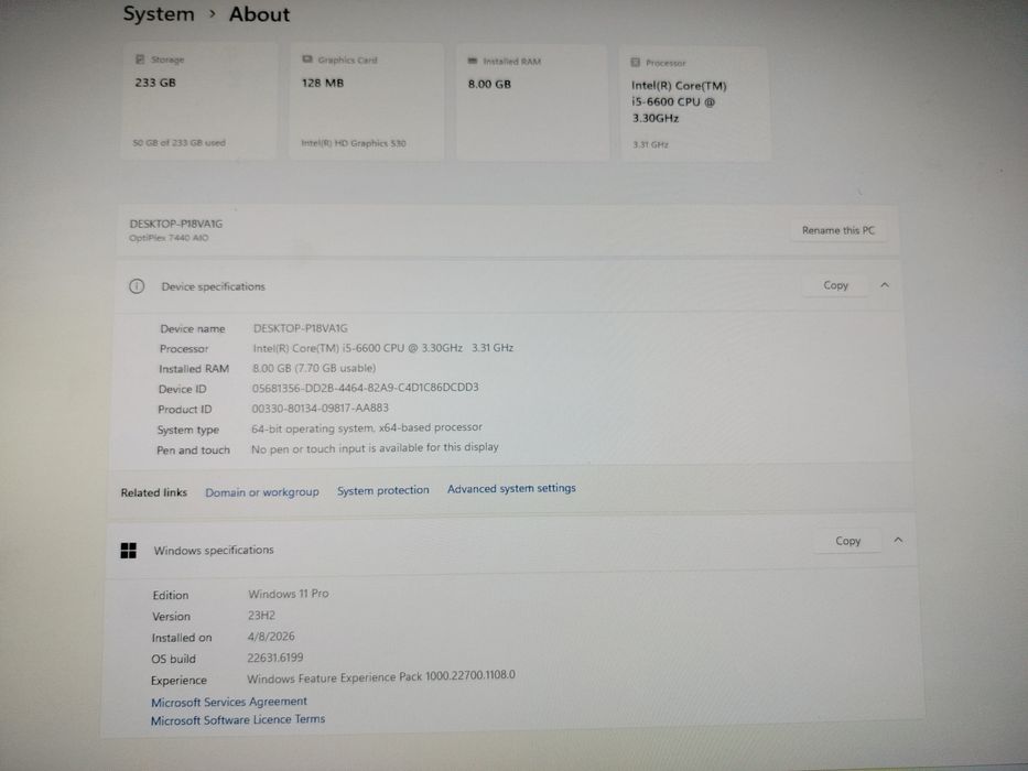 Vand PC - uri All In One