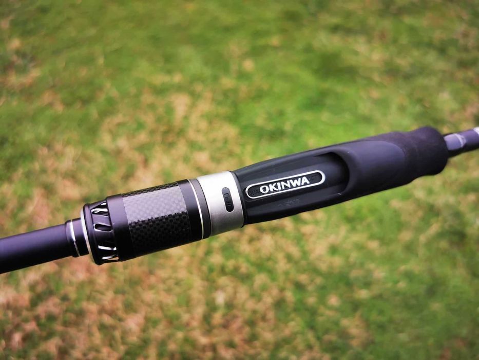 Морска спининг въдица с Fuji водачи и макарoдържач,Okinwa Luxorious