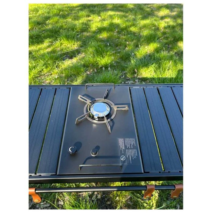 Стол туристический складной с плитой-60х40х90 см Доставка бесплатно