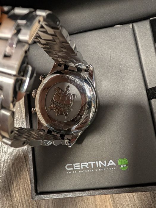 Ceas Certina DS-8 :: Moon phase:: Sapphire :: Quartz ::