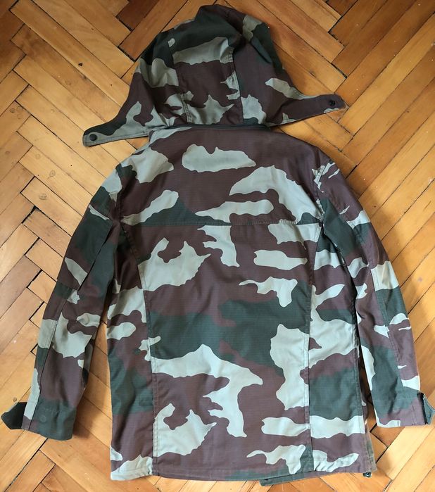 Военна камуфлажна шуба с подплата