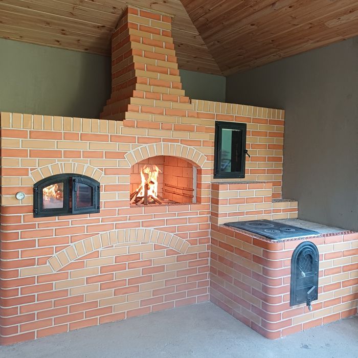 Execut șeminee,cuptoare rustice și grătare de curte