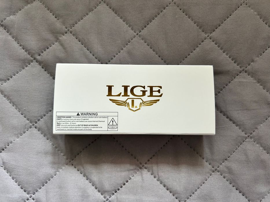 Мъжки часовник LIGE със стоманена верижка