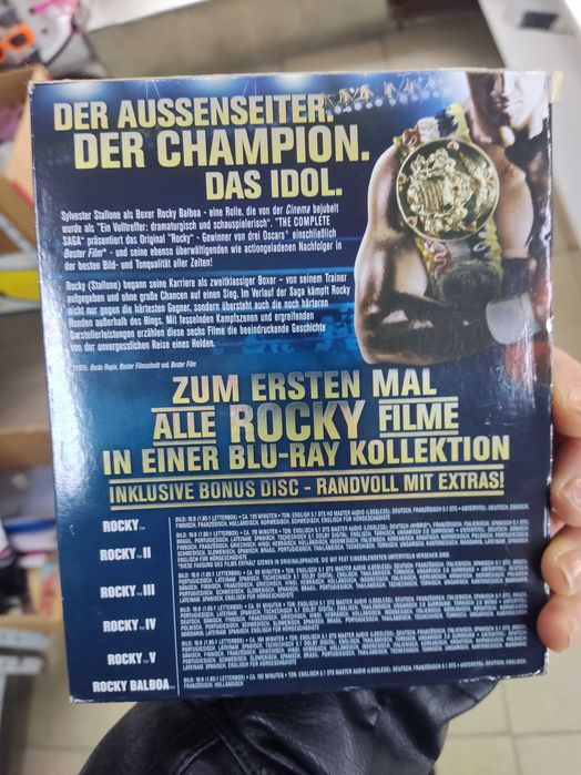 Rocky "The Complete Saga" 6 диска на Blu-ray