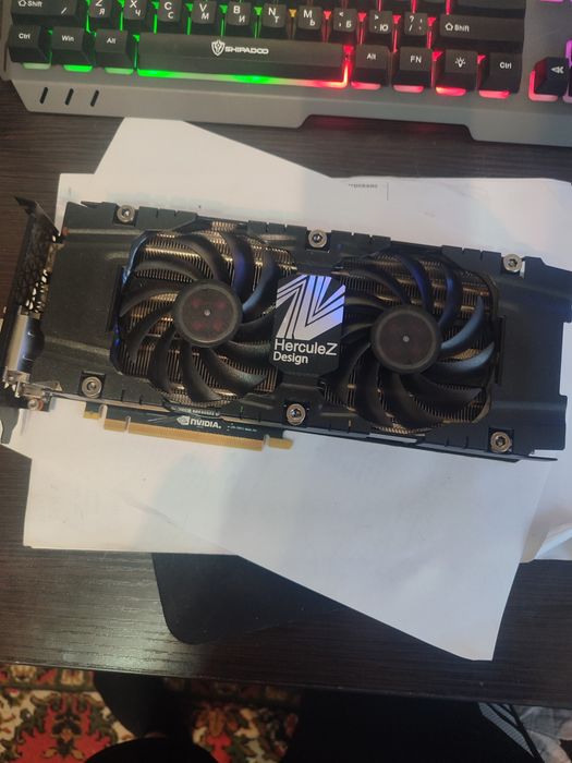 Видеокарта GTX 1070 8gb