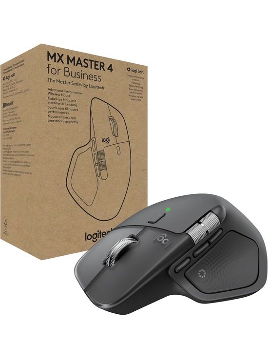 Нова Logitech MX Master 4 for Business “тиха” мишка Bluetooth за Mac