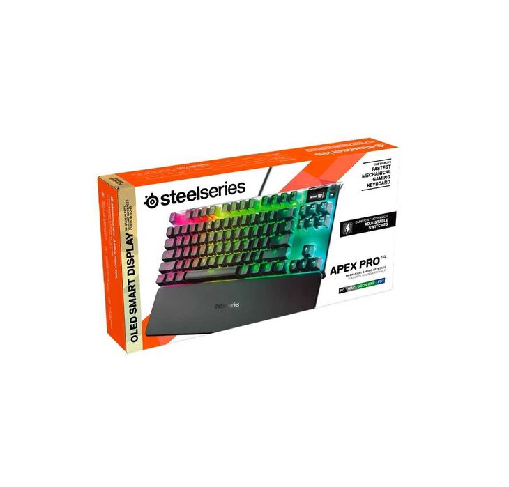^ Рассрочка на Игровую Клавиатуру SteelSeries Apex PRO TKL