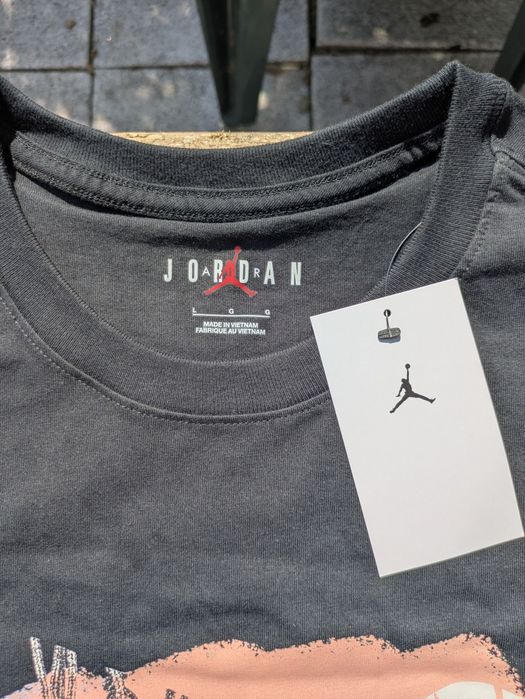 Tricou Jordan negru, Air Jordan L