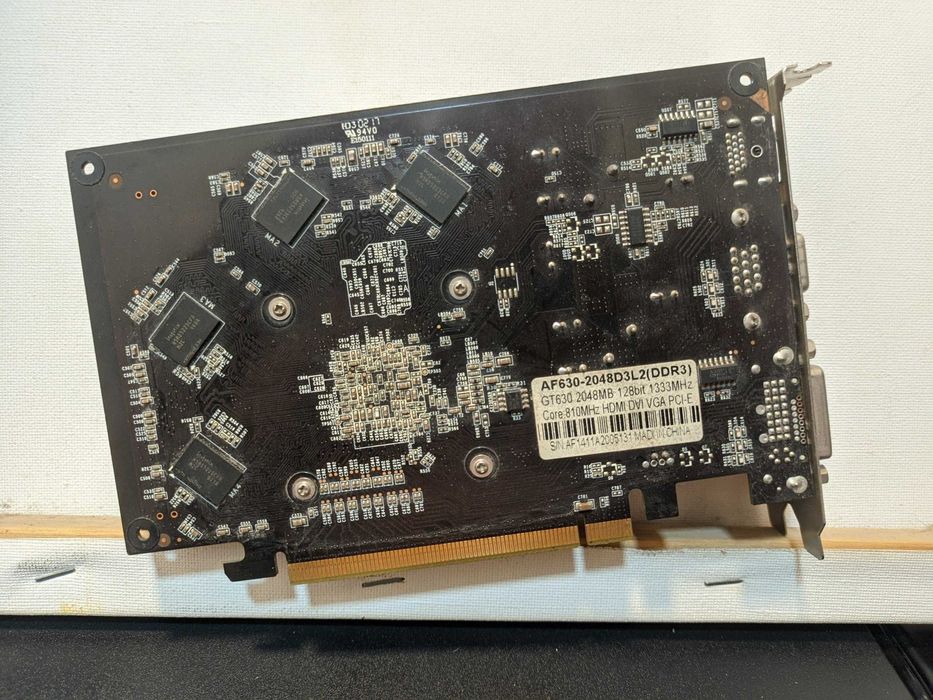 Nvidia Geforce GT 630.