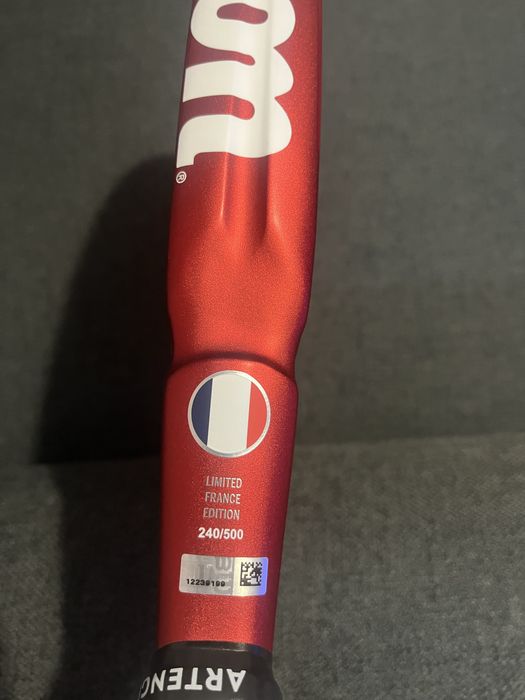 ракета за падел уилсън / WILSON BELA PRO V2.5 padel racket limited edition France