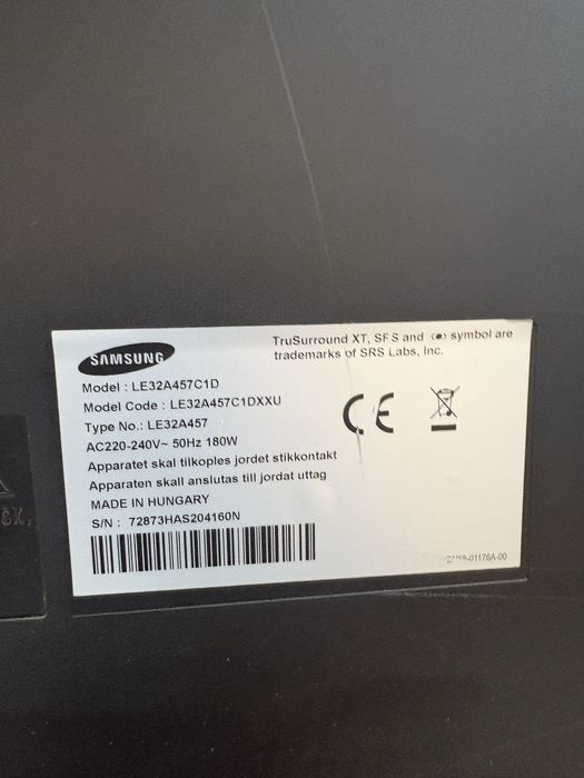 Televizor Samsung HD 32 inch/81cm diagonala