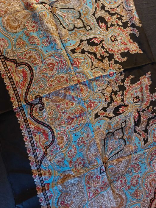 Esarfe premium, India, matase si bumbac, NOI