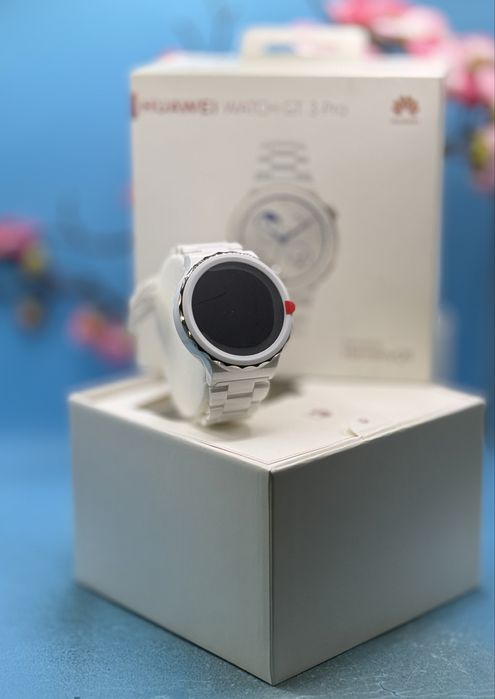 НОВ!!! Дамски смарт часовник Huawei Watch GT3 PRO, 43 mm, Ceramic