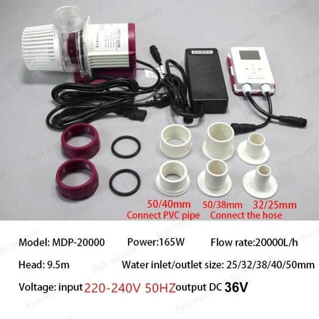 12V 24V потопяема външна водна помпа безчеткова циркулациона до 20м3/ч