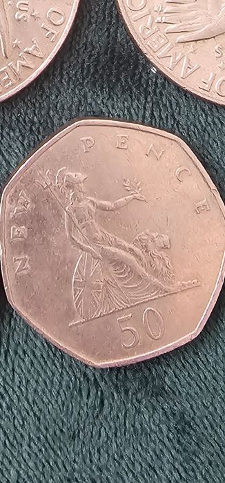 1969 Elizabeth ll  50 new pence