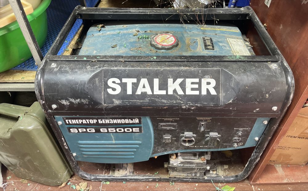 Генератор STALKER, газонокосилка и стример BOSCH