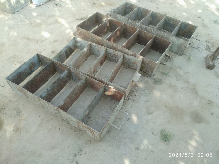 Gisht qolibi 1m-40sm 3ta 80sm-40sm 1ta