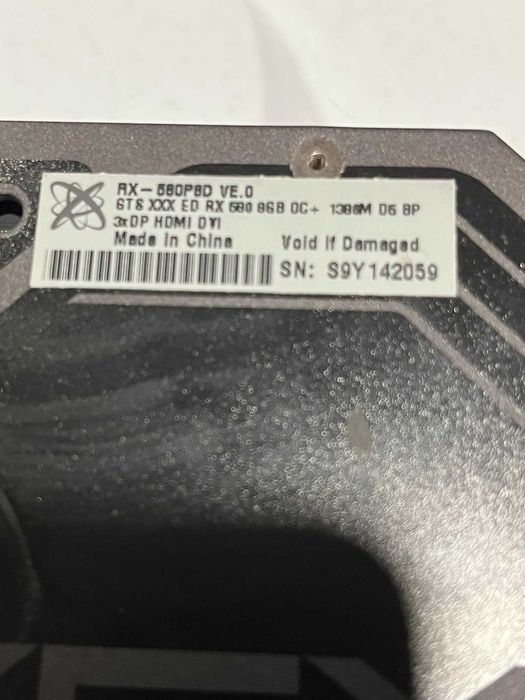 AMD Radeon RX 580 Видео Карта