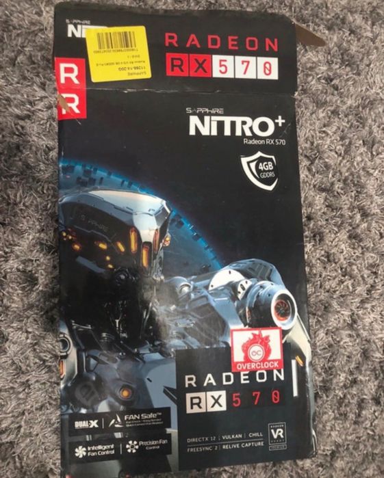 Placa video AMD RX 570 4Gb