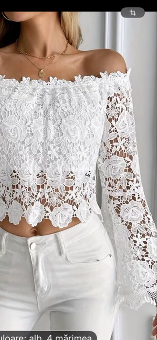 Bluza eleganta dantela