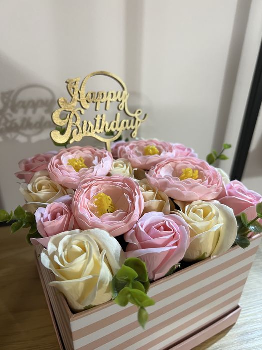 Aranjamente florale din sapun