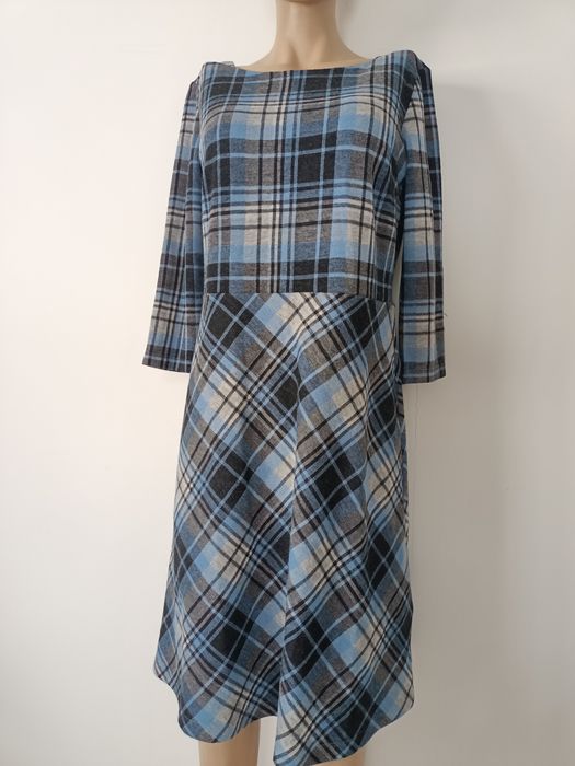 Rochie de toamna in carouri