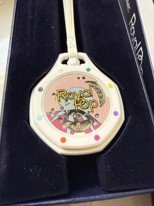 Swatch x AP Royal Pop Huit Blanc – оригинален, пълен комплект