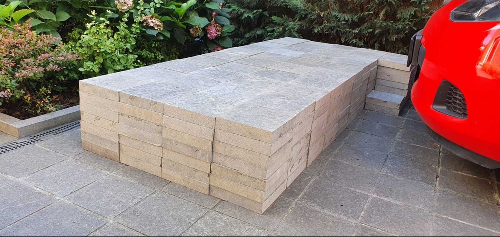 Plăci pavaj andezit fiamat