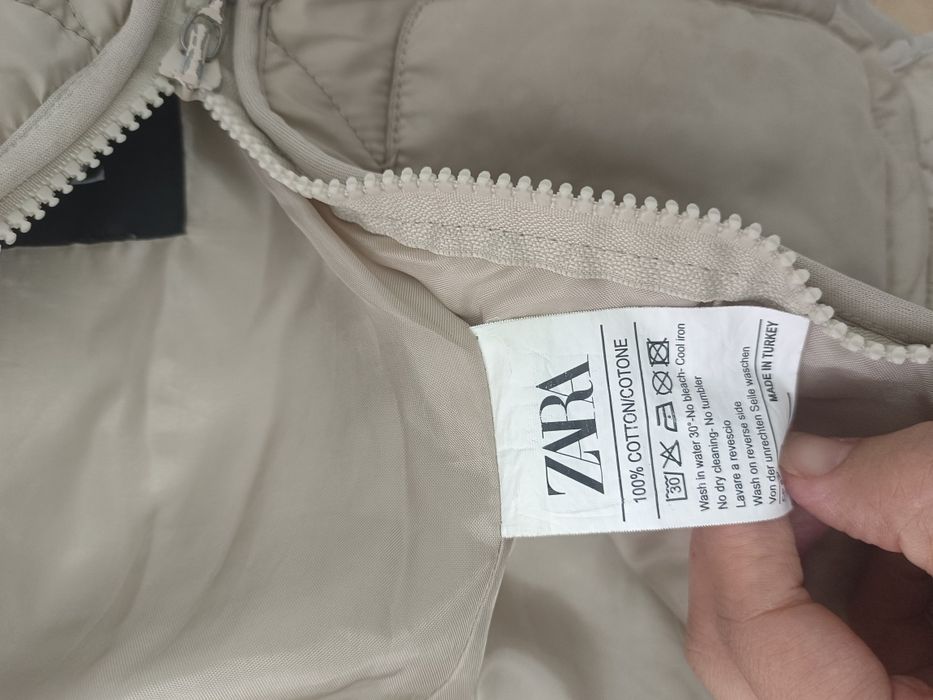 Осенняя стёганая куртка для девочки