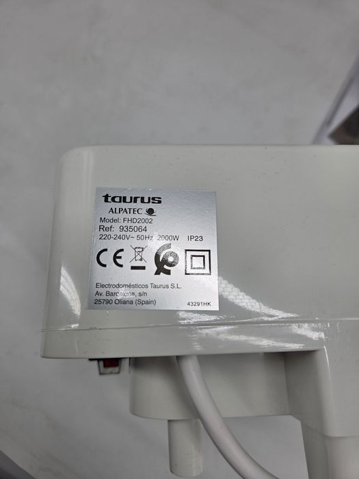 Стенен керамичен отоплител Taurus Alpatec RCMB27