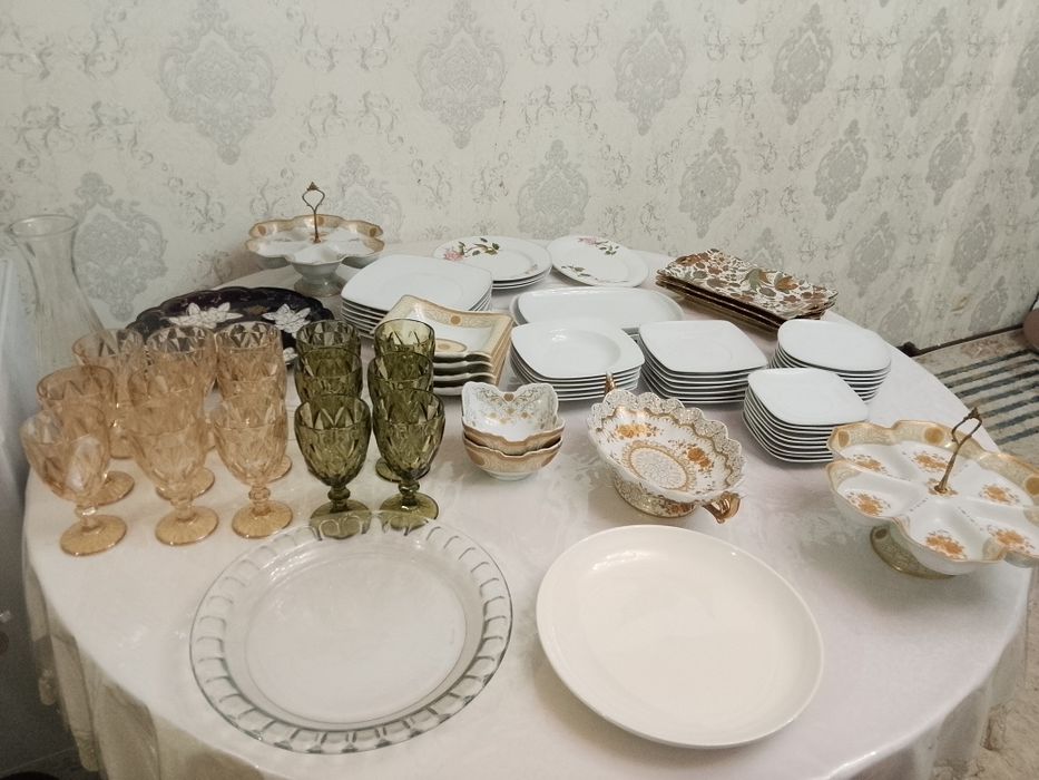 Тарелки разные продам