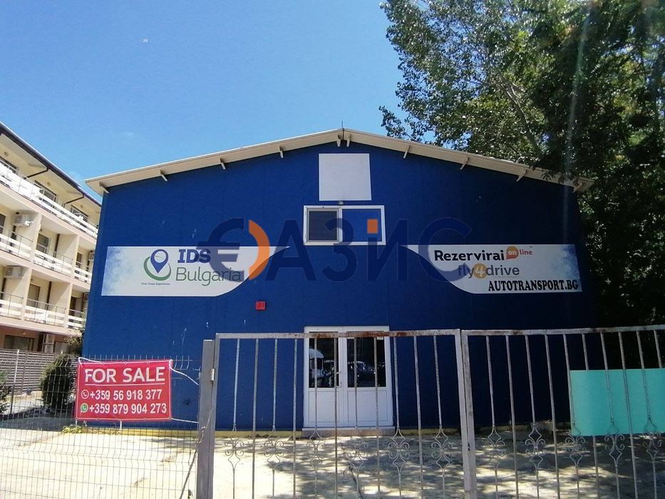 Двуетажна офис сграда в центъра на к.к. Слънчев бряг , област. Бургас,