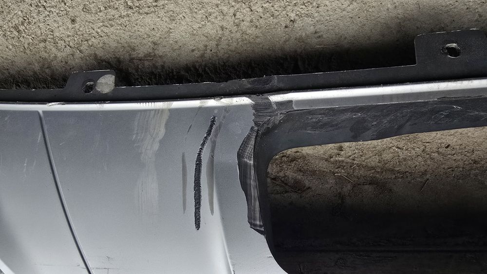 Дифузьор задна броня ауди Q5 2018г.