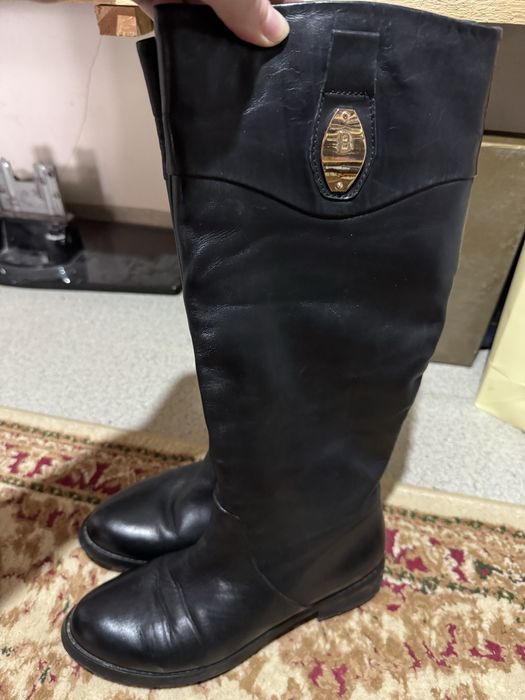 Сапоги кожаные осень весна