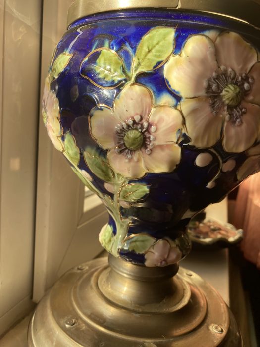 Lampa din ceramica majolica