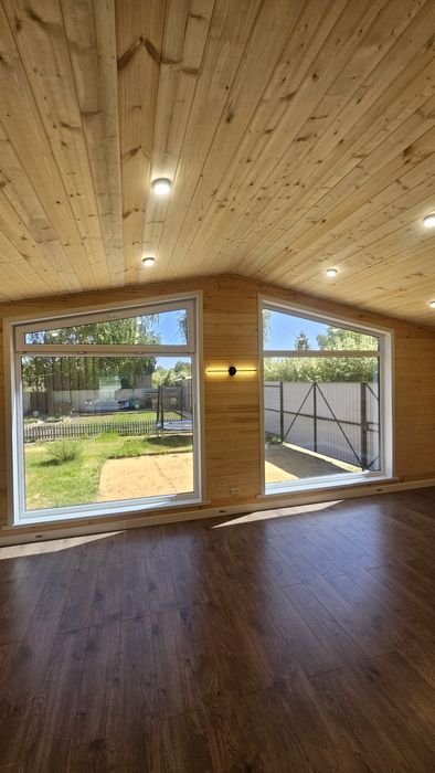 Строим каркасные дома Барнхаус,  Афрейм,  бани