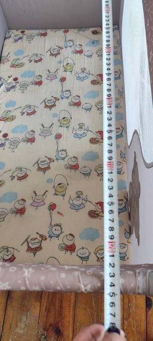 Детска сгъваема кошара Lorelli Moonlight + повивалник, 2 нива и дюшек