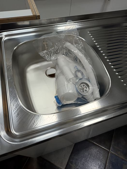 Нов кухненски шкаф с мивка 100/50 за кухня