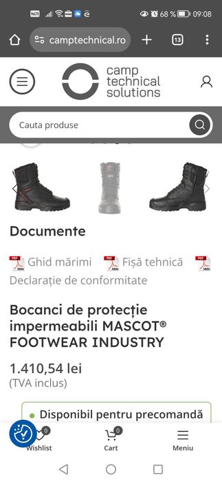 Bocanci de protecție S3