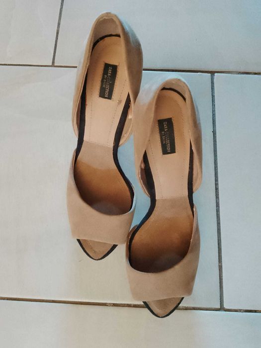 Pantofi cu toc ZARA, marimea 38!
