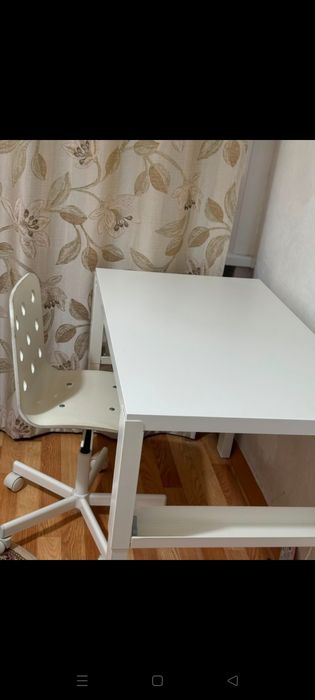 Стол и стул икея