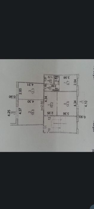 3х комнатная квартира